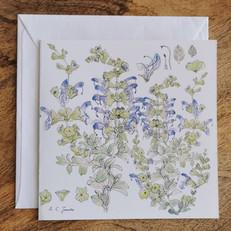 Single Fynbos Greeting Card via Urbankissed