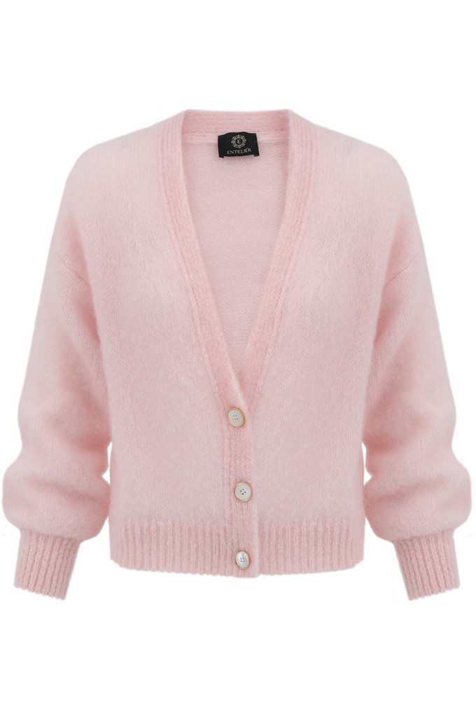 Cardigan Mia Mohair Pink from Urbankissed