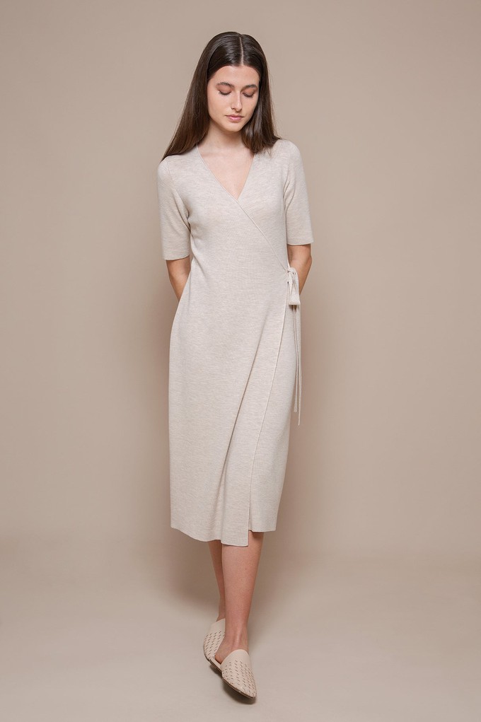 Knitted Envelope Dress from Urbankissed