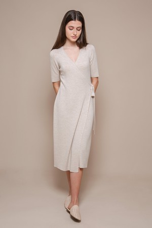 Knitted Envelope Dress from Urbankissed