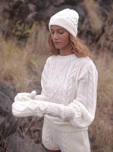 Mohair Hat and Mittens Set via Urbankissed