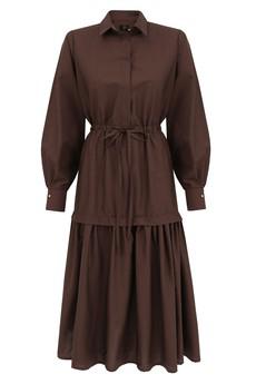 Chocolate Dress via Urbankissed
