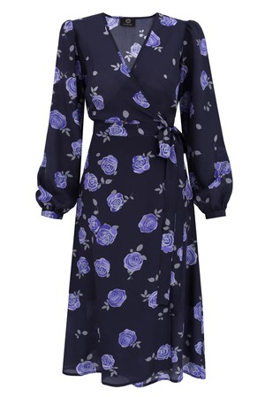 Roses Silk Envelope Dress from Urbankissed