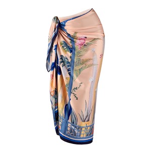 Silk Sarong Skirt - Tropical Paradise from Urbankissed