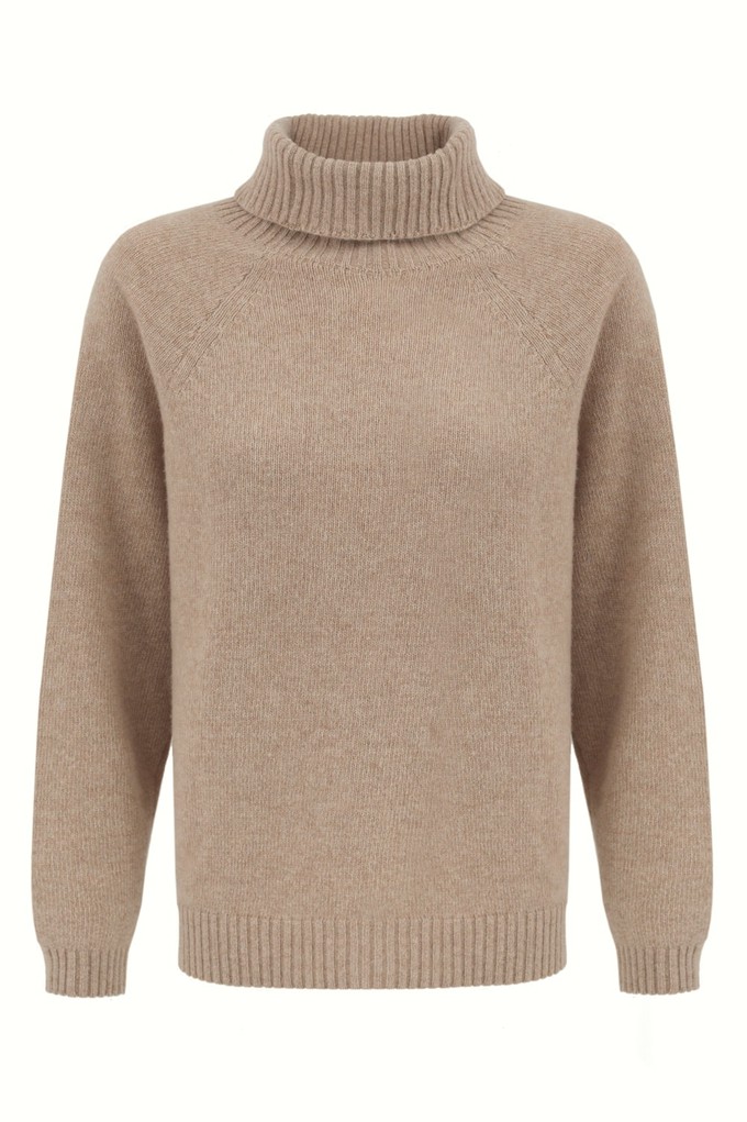 Turtleneck Cashmere Beż from Urbankissed