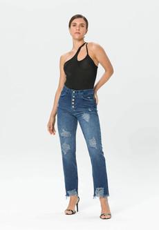 Straight Expression Ripped 0/02 - Jeans via Urbankissed
