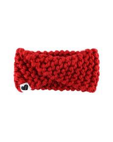 Twisted Knitted Headband - Red via Urbankissed