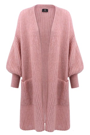 Cardigan Mohair Alpaca Pink from Urbankissed