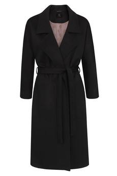 Oversize Cashmere Black Coat via Urbankissed