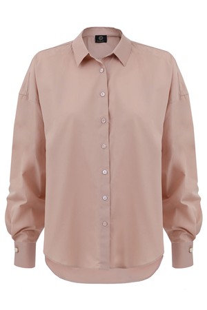 Classic Oversize Beige Shirt from Urbankissed