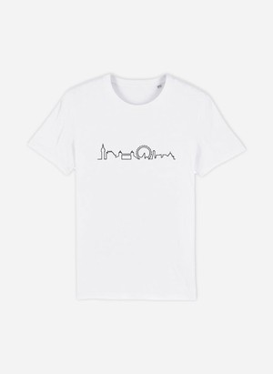 Embroidered Skyline - London | Organic Cotton T-shirts from Urbankissed
