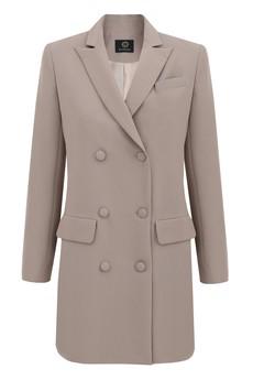 Jacket Dress Beige via Urbankissed