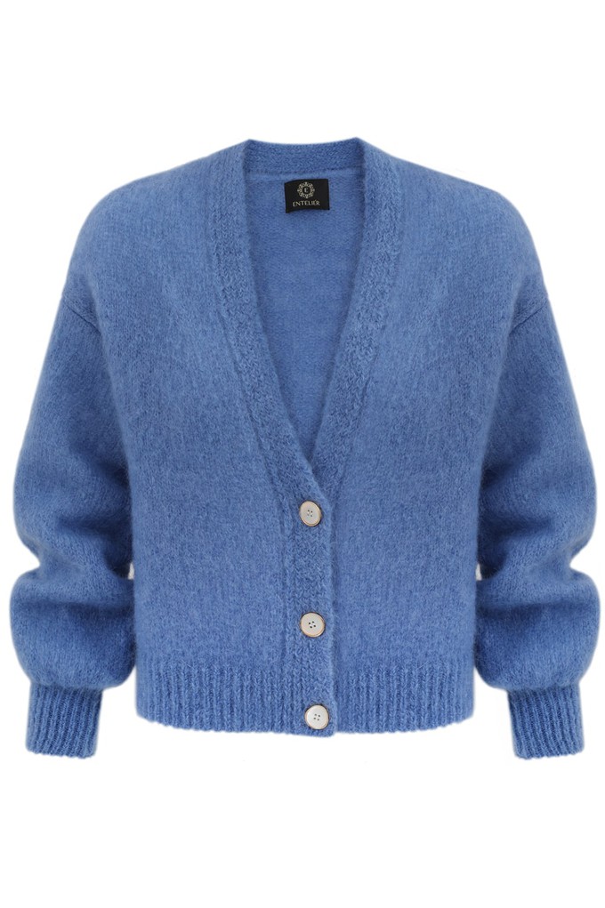 Cardigan Mia Mohair Blue from Urbankissed