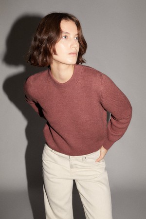 The Natural Dye Sweater - Madder Red from Urbankissed