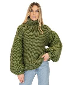 Turtle Neck Sweater - Khaki from Urbankissed