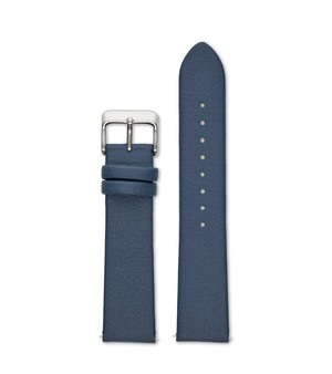 NAVY WITH BRUSHED SILVER BUCKLE | 20MM from Votch