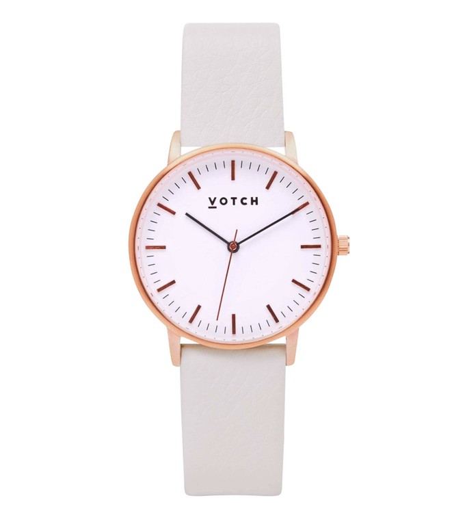 ROSE GOLD & LIGHT GREY WATCH | MOMENT from Votch