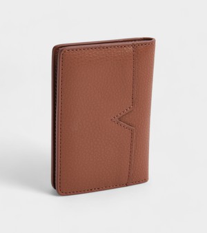 Wilf Vegan Bio-Based Bamboo Bifold Wallet in Brown from Votch