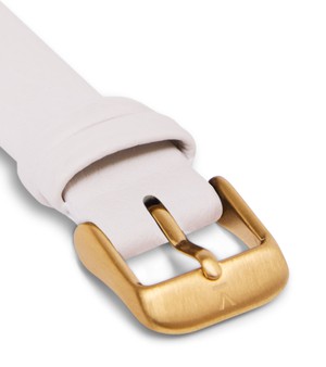 Light grey with brushed gold buckle | 16mm from Votch