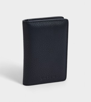 Wilf Vegan Bio-Based Bamboo Bifold Wallet in Black from Votch