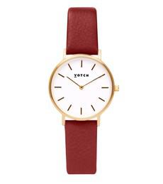 Gold & Ruby Red Watch | Petite via Votch