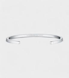 SILVER BANGLE | ILSE COLLECTION via Votch