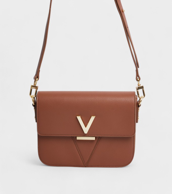 Margot Crossbody Bag in Brown with FREE Raya Keyring from Votch
