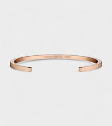 ROSE GOLD BANGLE | ILSE COLLECTION via Votch