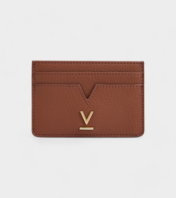 Luna Phone Bag in Brown with FREE Elia Card Holder and Raya Keyring from Votch