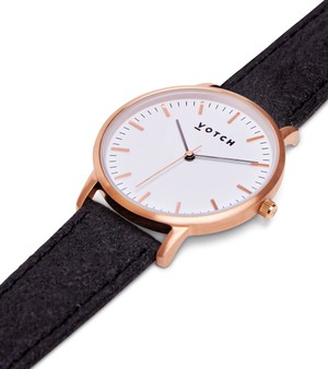 Rose Gold & Piñatex Watch | Moment from Votch