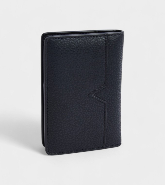 Wilf Vegan Bio-Based Bamboo Bifold Wallet in Black from Votch