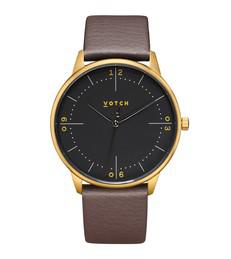 Gold & Brown with Black Watch | Aalto via Votch