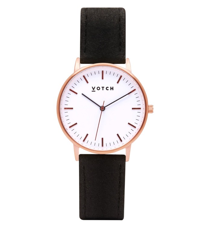 Rose Gold & Piñatex Watch | Moment from Votch
