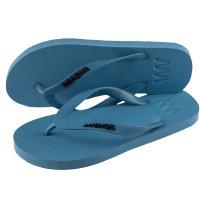 Natural Rubber Flip Flop – Petrol Blue via Waves Flip Flops