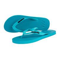 Natural Rubber Flip Flop – Turquoise via Waves Flip Flops