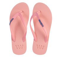 100% Natural Rubber Flip Flop – Dusky Pink from Waves Flip Flops