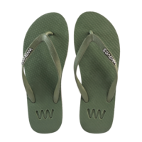 Natural Rubber Flip Flop – Khaki Two Tone from Waves Flip Flops