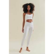 C2C Fresher Cropped Tank - Diamond White via Wellicious