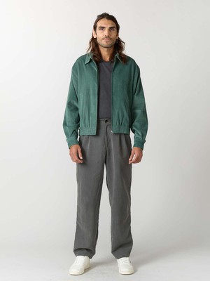 Dirk Bomber Jacket teal from Yahmo