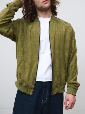 Fred Reversible Bomber Jacket moss/black from Yahmo