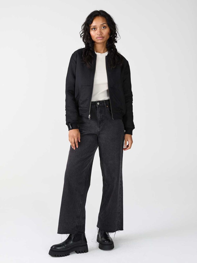 Berta Reversible Bomber Jacket ink/black from Yahmo