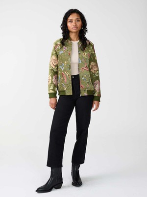 Jette Reversible Bomber Jacket garden/wine from Yahmo