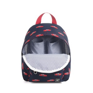 YLX Hemlock Backpack (S) | Kids | Navy Blue & Red Cars from YLX Gear
