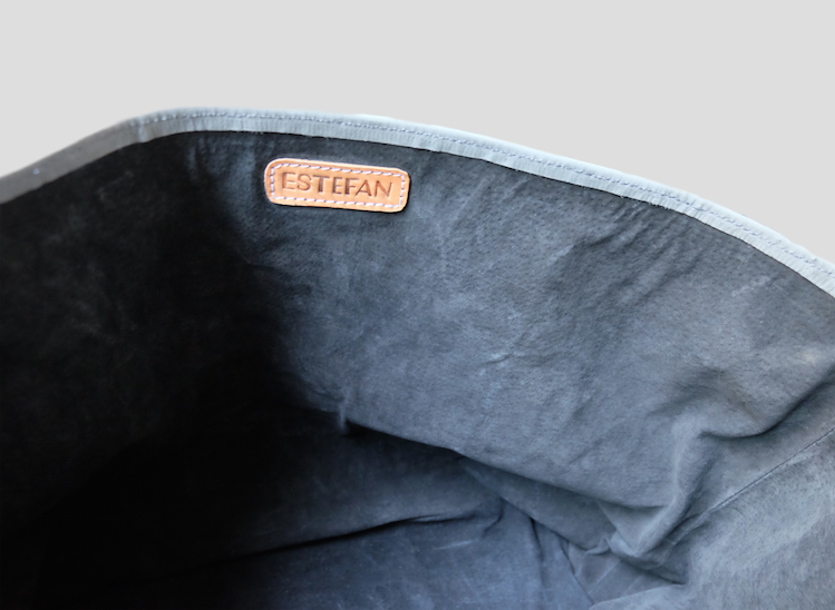 Steven Soft Grey & Silver Clutch from FerWay Designs Steven Soft Grey & Silver Clutch from FerWay Designs