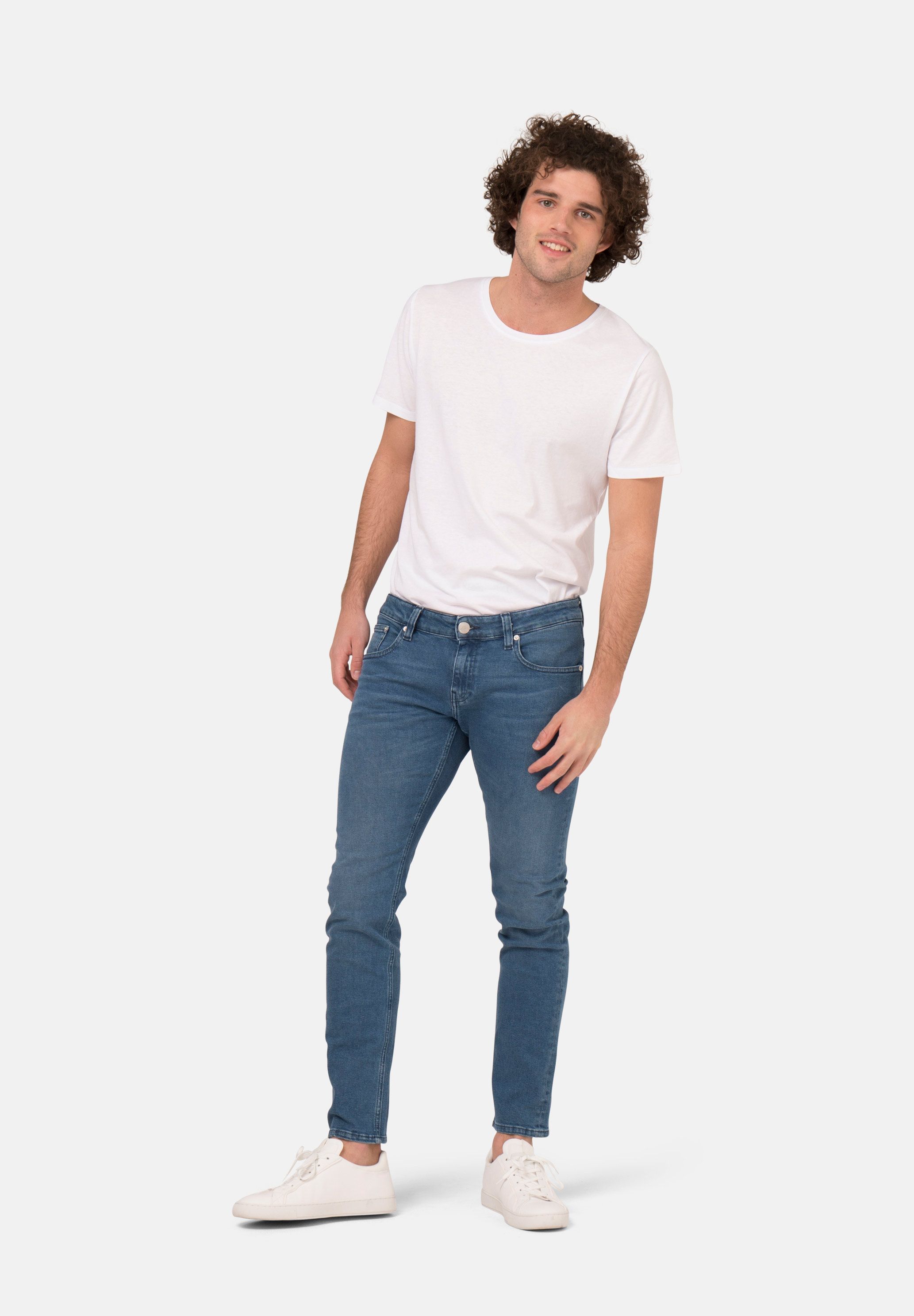 Slim Lassen / Pure Blue from Mud Jeans Slim Lassen / Pure Blue from Mud Jeans