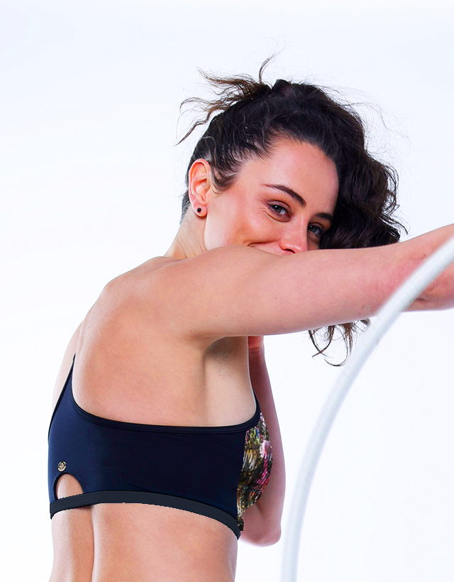Multi Sports Crop Top Ysabel – Gym To Swim® from RubyMoon Multi Sports Crop Top Ysabel – Gym To Swim® from RubyMoon