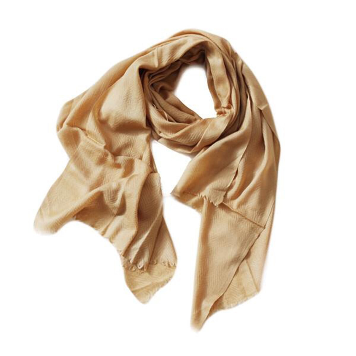 Caramel Wool Blend Scarf from Siyana London Caramel Wool Blend Scarf from Siyana London